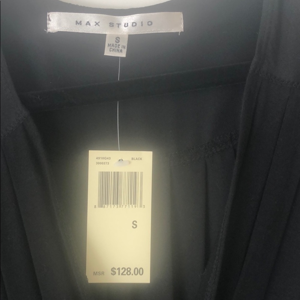 Max Studio Black pant Jumpsuit - Picture 5 of 5